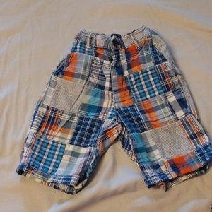 Children's Place plaid shorts boys size 8